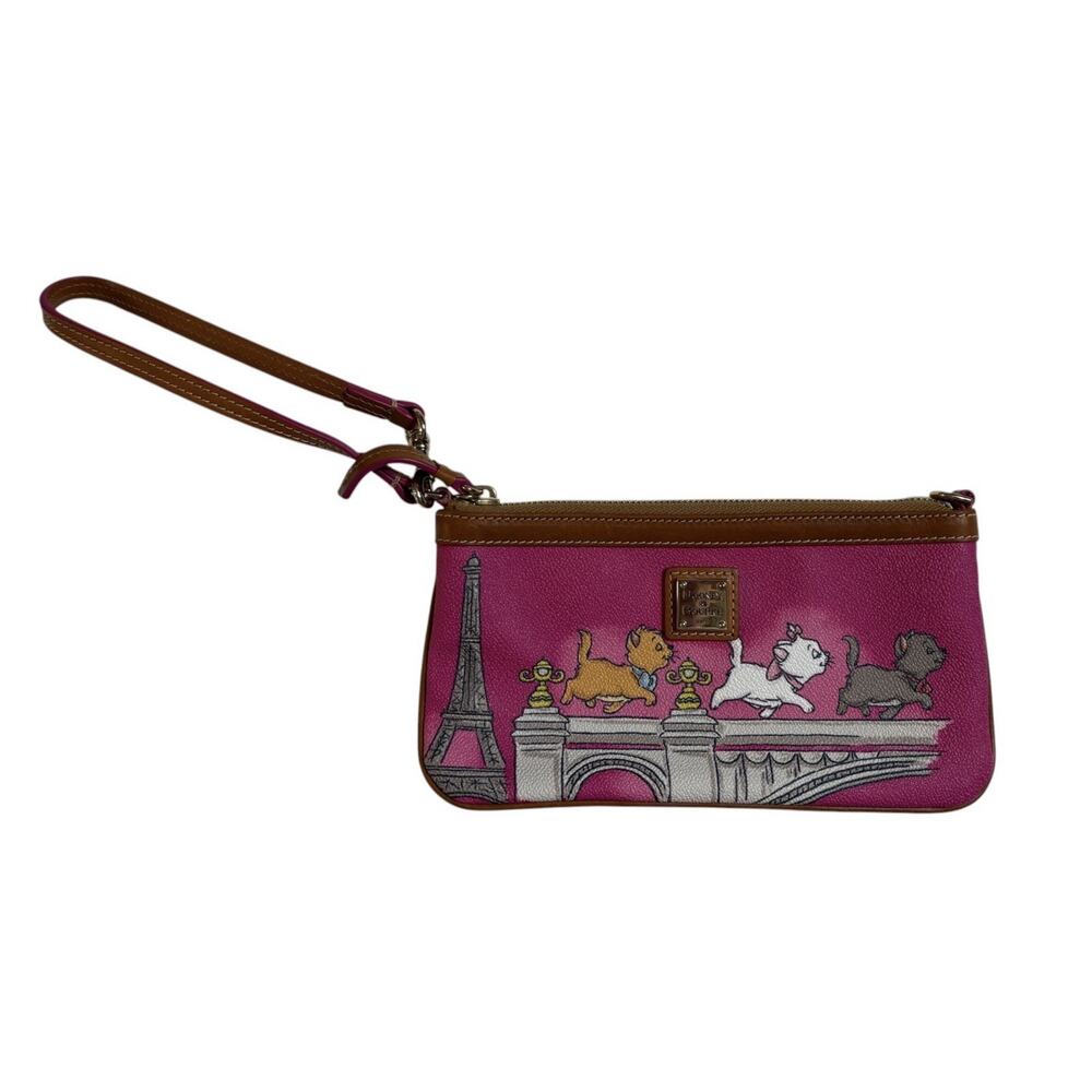 Dooney & Bourke Disney The Aristocats 2019 Collection Wristlet Wallet EUC - Picture 2 of 13